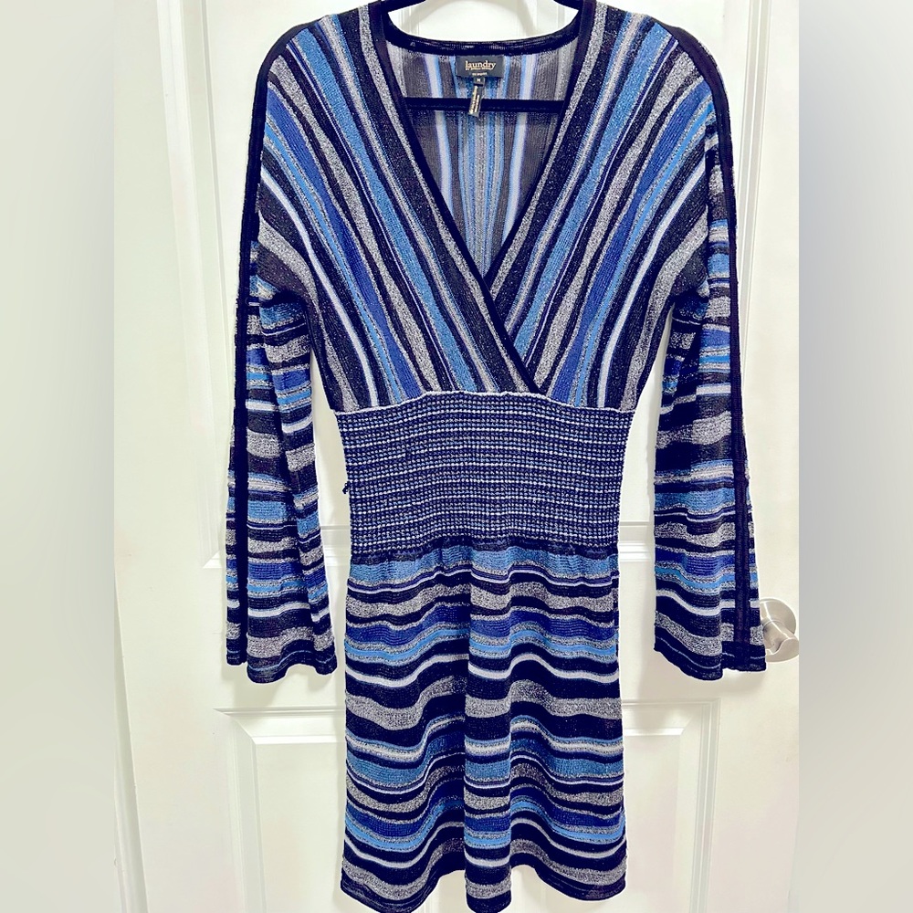Laundry by Shelli Segal Glitter Dress Size Medium
